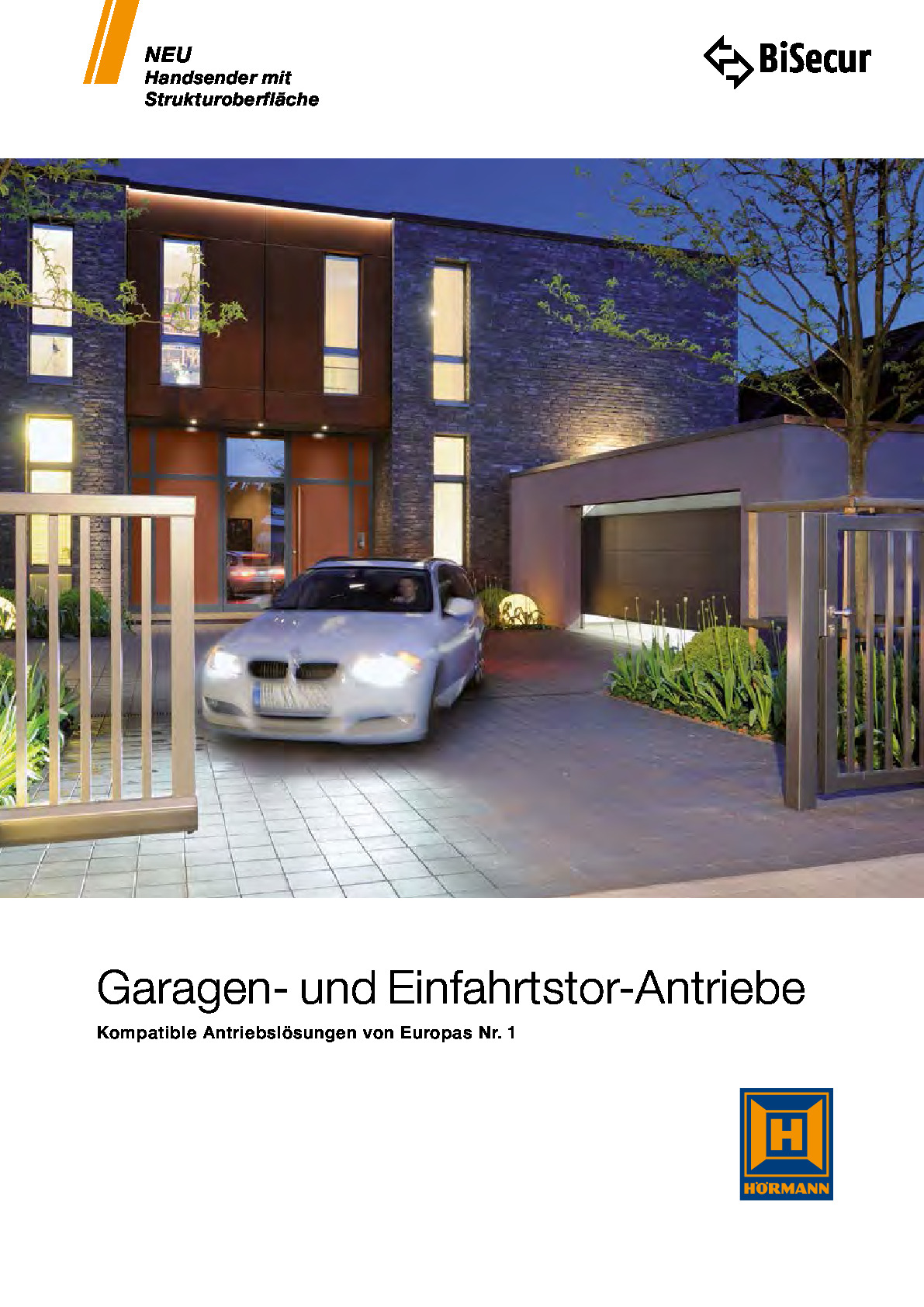 Vorschaubild von Dokument: Antriebe für Garagentore 